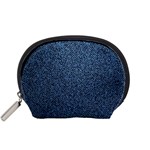 Blue Denim Fabric Accessory Pouch (Small)