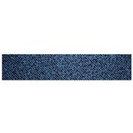 Blue Denim Fabric Small Premium Plush Fleece Scarf