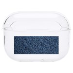 Blue Denim Fabric Hard PC AirPods Pro Case