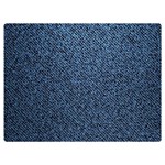 Blue Denim Fabric Two Sides Premium Plush Fleece Blanket (Baby Size)