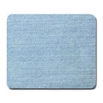 Blue Denim Texture, Macro Large Mousepad