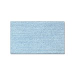 Blue Denim Texture, Macro Sticker (Rectangular)