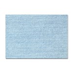 Blue Denim Texture, Macro Sticker A4 (10 pack)