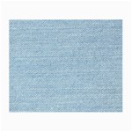 Blue Denim Texture, Macro Small Glasses Cloth (2 Sides)