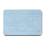 Blue Denim Texture, Macro Small Doormat