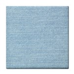 Blue Denim Texture, Macro Face Towel