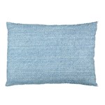 Blue Denim Texture, Macro Pillow Case (Two Sides)