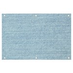 Blue Denim Texture, Macro Banner and Sign 6  x 4 