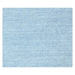 Blue Denim Texture, Macro Premium Plush Fleece Blanket (Small)