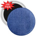 Blue Denim 3  Magnets (100 pack)