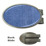 Blue Denim Money Clips (Oval) 