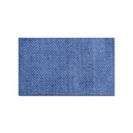 Blue Denim Sticker (Rectangular)