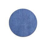 Blue Denim Magnet 3  (Round)