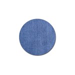 Blue Denim Golf Ball Marker