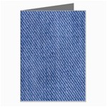 Blue Denim Greeting Card