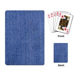 Blue Denim Playing Cards Single Design (Rectangle)