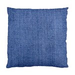 Blue Denim Standard Cushion Case (Two Sides)