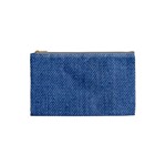 Blue Denim Cosmetic Bag (Small)