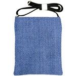 Blue Denim Shoulder Sling Bag