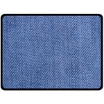 Blue Denim Fleece Blanket (Large)