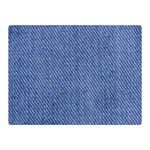 Blue Denim Two Sides Premium Plush Fleece Blanket (Mini)