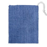 Blue Denim Drawstring Pouch (4XL)