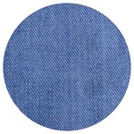 Blue Denim Round Trivet