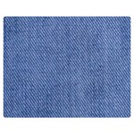 Blue Denim Premium Plush Fleece Blanket (Medium)