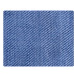 Blue Denim Premium Plush Fleece Blanket (Large)