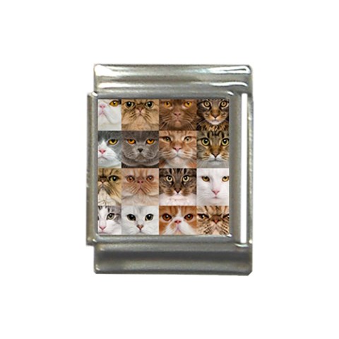 Breeds Of Cats Collage Italian Charm (13mm) from ArtsNow.com Front