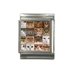 Breeds Of Cats Collage Italian Charm (13mm)