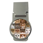 Breeds Of Cats Collage Money Clips (Round) 