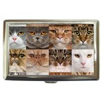 Breeds Of Cats Collage Cigarette Money Case