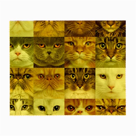 Breeds Of Cats Collage Small Glasses Cloth from ArtsNow.com Front