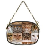 Breeds Of Cats Collage Chain Purse (One Side)