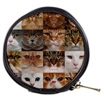 Breeds Of Cats Collage Mini Makeup Bag