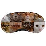 Breeds Of Cats Collage Sleep Mask