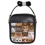 Breeds Of Cats Collage Girls Sling Bag