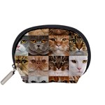 Breeds Of Cats Collage Accessory Pouch (Small)