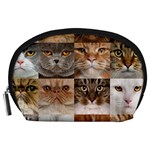 Breeds Of Cats Collage Accessory Pouch (Large)