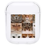 Breeds Of Cats Collage Hard PC AirPods 1/2 Case