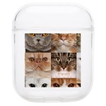 Breeds Of Cats Collage Soft TPU AirPods 1/2 Case