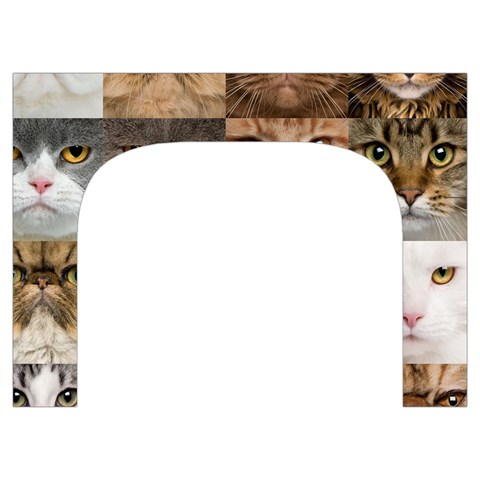 Breeds Of Cats Collage Toiletries Pouch from ArtsNow.com Front