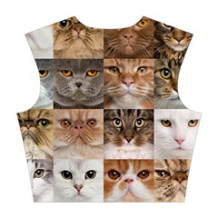 Breeds Of Cats Collage Cotton Crop Top from ArtsNow.com Back