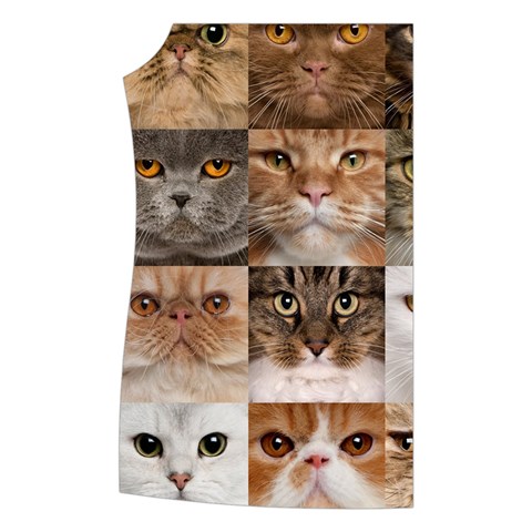 Breeds Of Cats Collage Women s Button Up Vest from ArtsNow.com Front Right