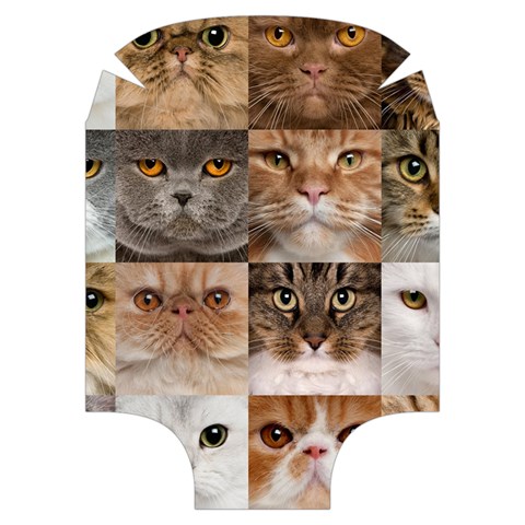 Breeds Of Cats Collage Luggage Cover (Medium) from ArtsNow.com Front