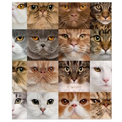 Breeds Of Cats Collage Belt Pouch Bag (Large) from ArtsNow.com Back Strap