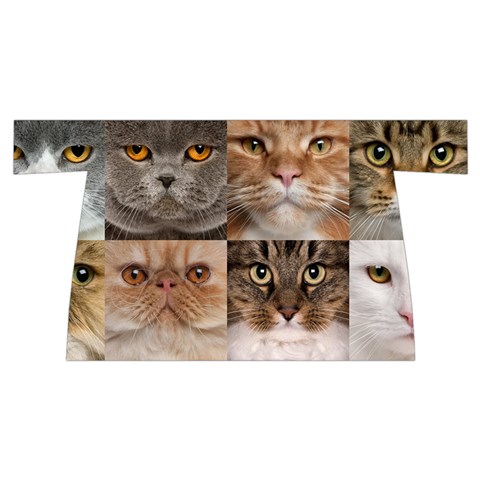 Breeds Of Cats Collage Wristlet Pouch Bag (Small) from ArtsNow.com Front