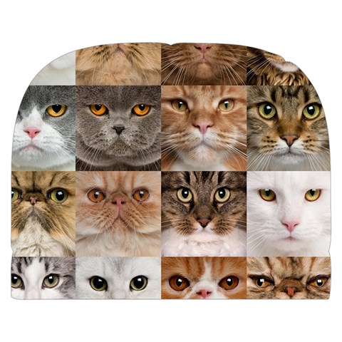 Breeds Of Cats Collage Make Up Case (Small) from ArtsNow.com Back