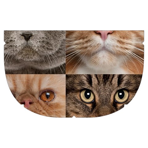 Breeds Of Cats Collage Make Up Case (Medium) from ArtsNow.com Side Right